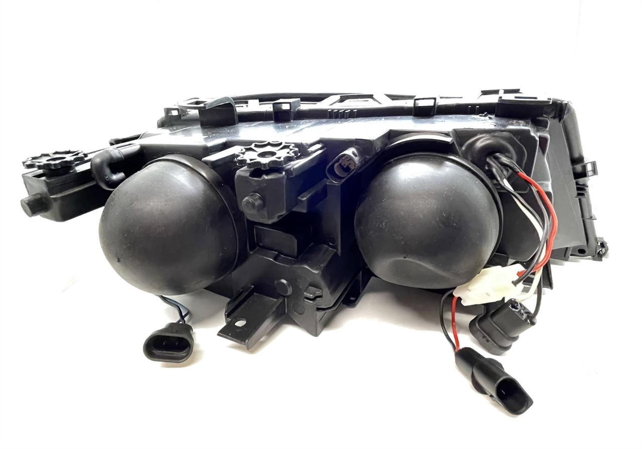 For BMW 3-Series E46 Saloon 98-01 Projector Head Lights Chrome Angel Eyes Rhd