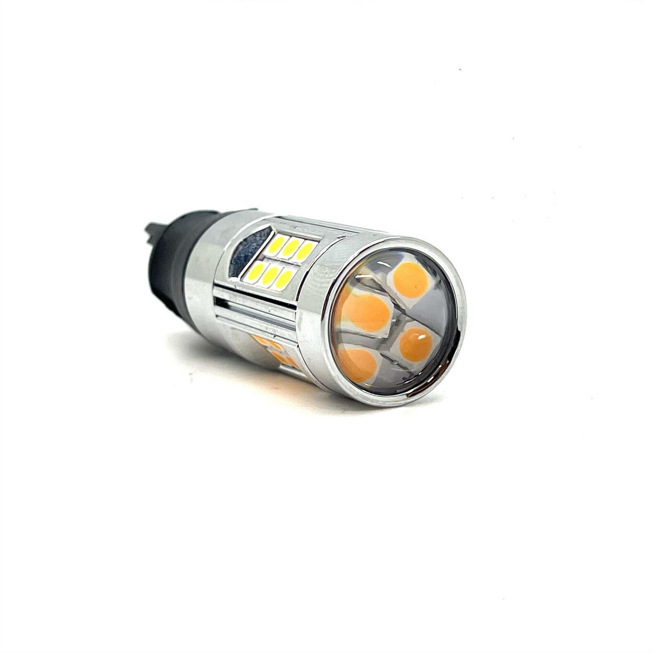 PWY24W Amber Yellow LED Indicator Bulbs Canbus Error Free – Pair