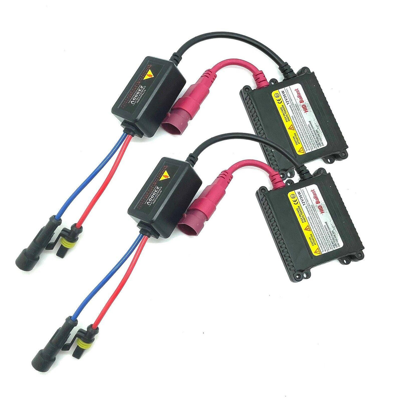H1 Full Xenon HID Conversion Kit 35W 12V Slim Ballast 4300K-12000K 1yr Warranty