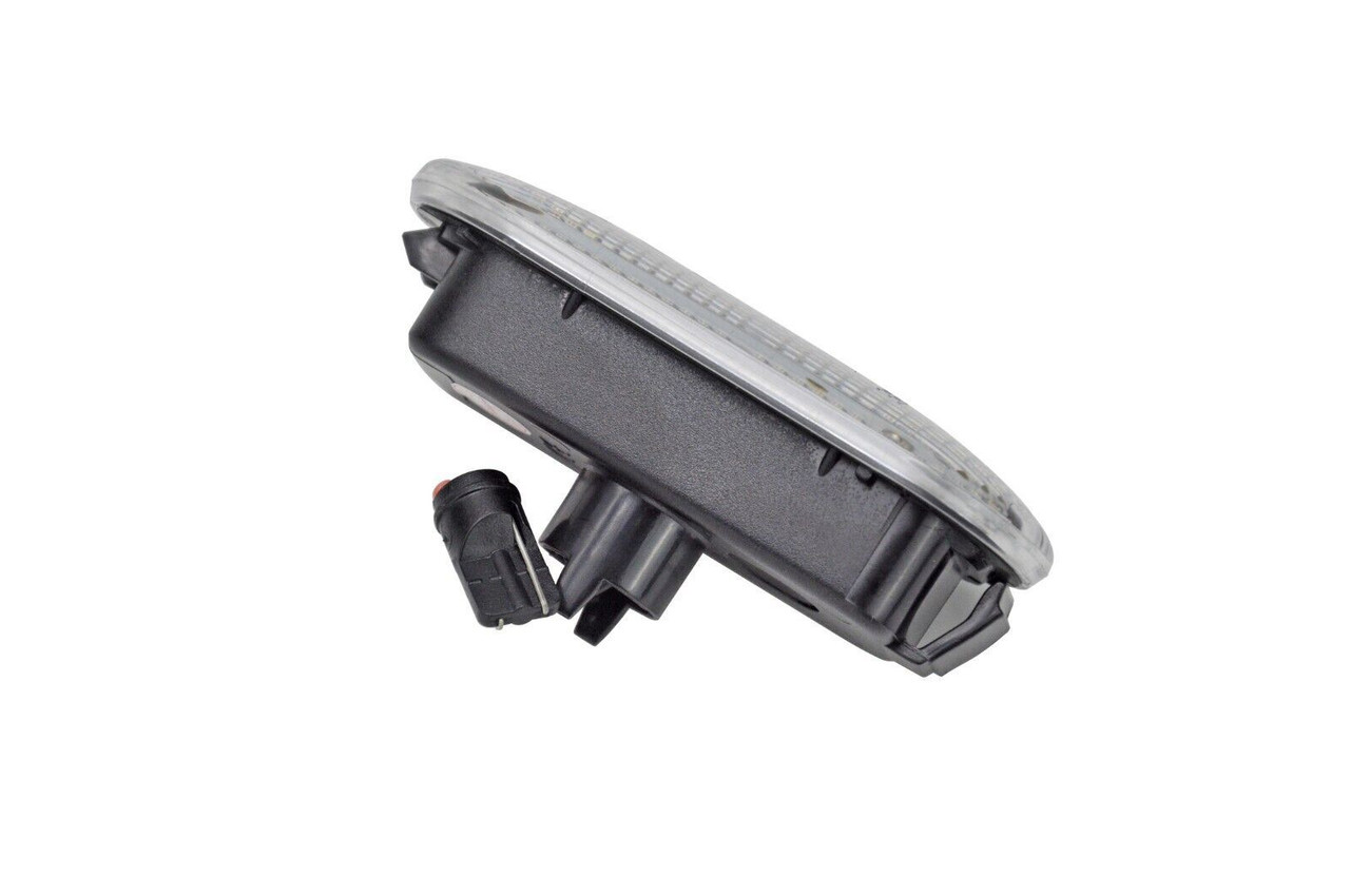 Clear LED Side Repeaters for VW Seat Skoda Ford | Dynamic Flow | E-Marked | Pair