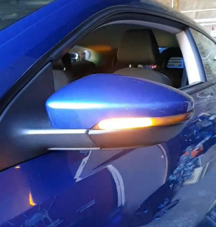 Smoked LED Mirror Indicators for Ford Focus MK2 MK3 Mondeo | Dynamic | E-Marked