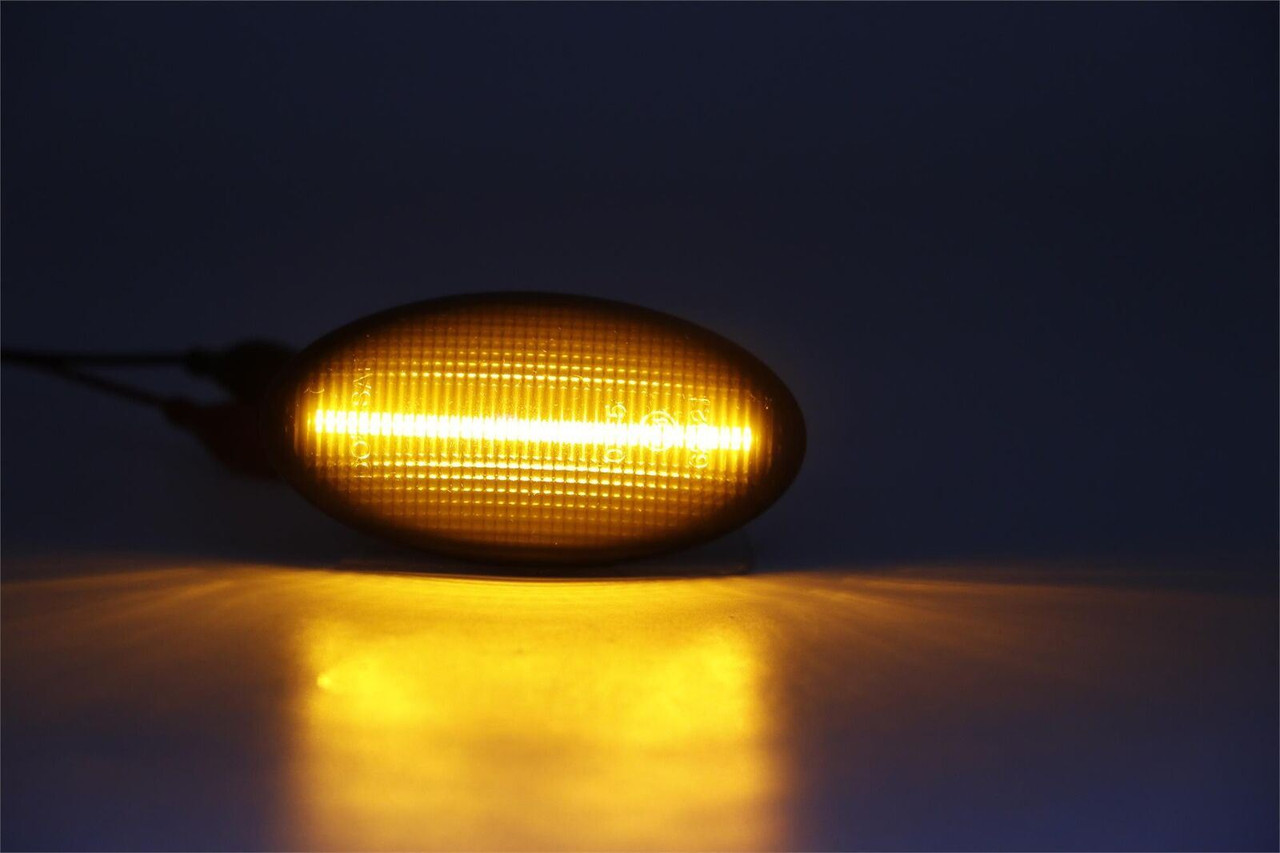 Smoked LED Side Repeaters for Suzuki Swift SX4 Vitara Fiat Sedici | Dynamic | Pair