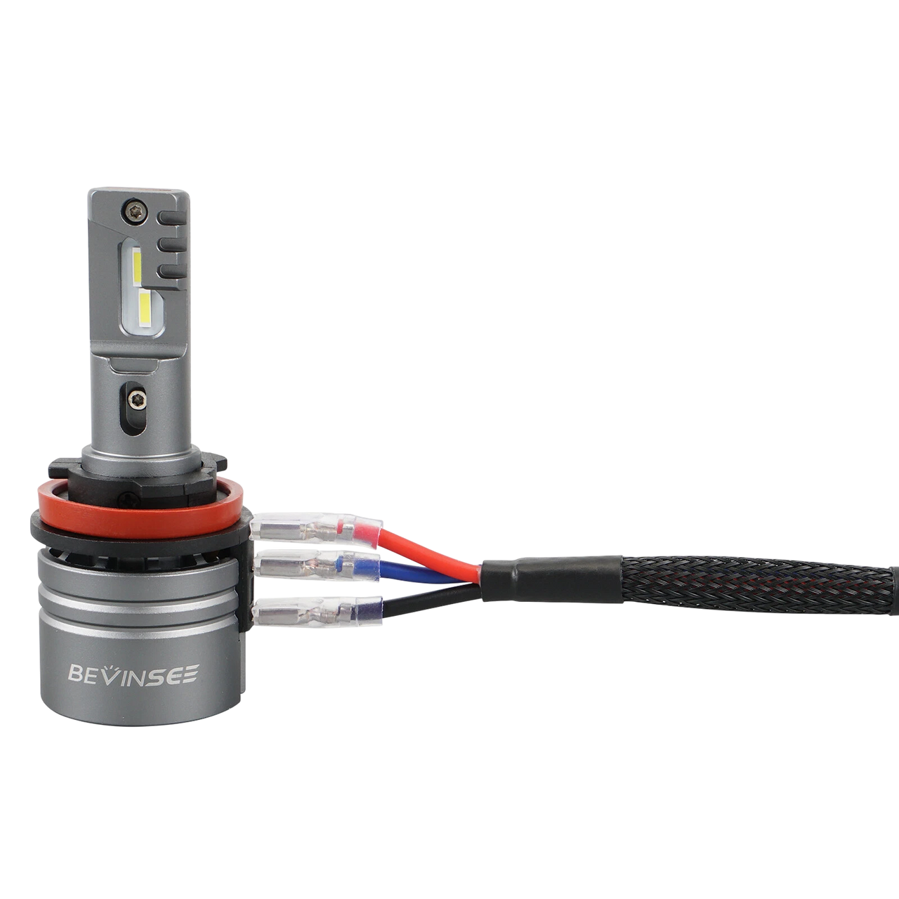 2x H15 LED Headlight Bulb Adapter Extension Cable Plug Socket Harness 16cm