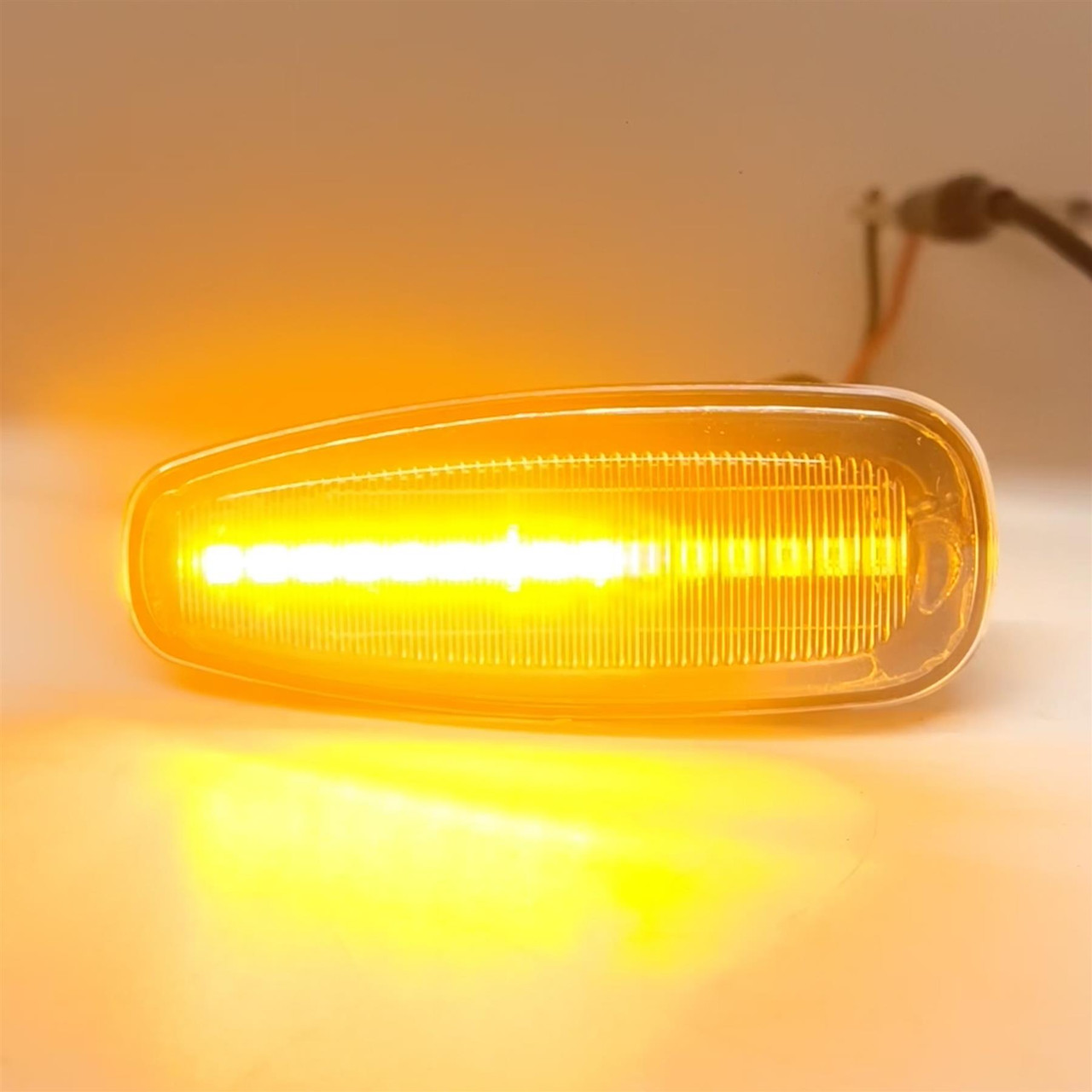 Dynamic LED Side Repeaters indicator Lights Clear For Hyundai i30 Rio