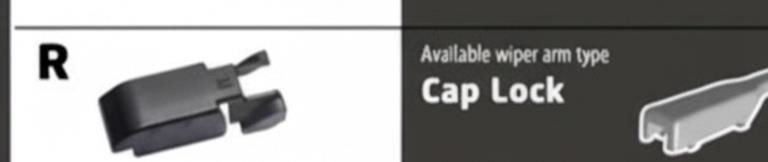 22" RHD Carbon Fiber Aero Wiper Blade Universal Hook Fit All-Season Windshield