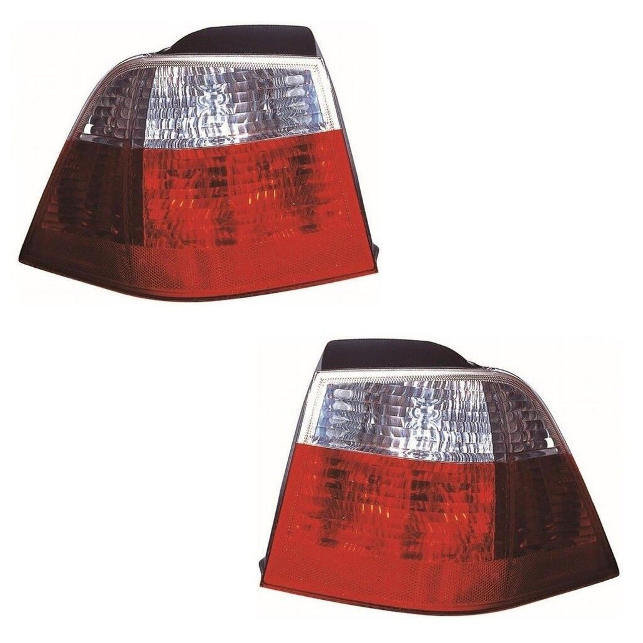 For BMW 5 Series E61 Estate 4/2004-6/2007 Outer Rear Lights Lamps Pair OS NS