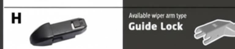 28/16" Carbon Fibre Aero Flat Wiper Blades Pair All-Season Windshield 16mm Guide Lock Fitting