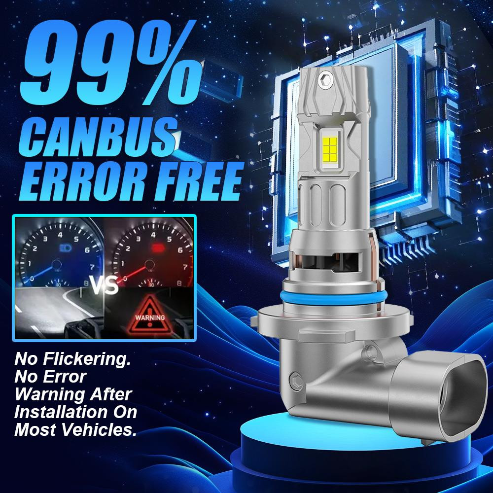 LiteSync M29 9006/HB4 LED Headlight Bulbs 10000LM 6000K CanBus 60W 12V Pair