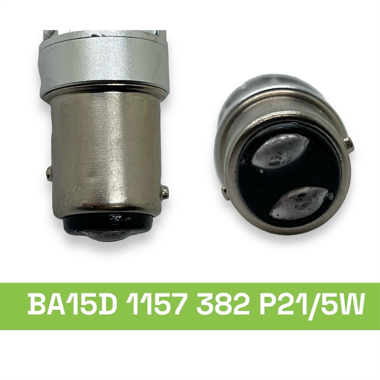 2 x High Power Red brake stop/tail Light Bulbs 42 LED CANBUS 1157 380 P21/5W BAY15D