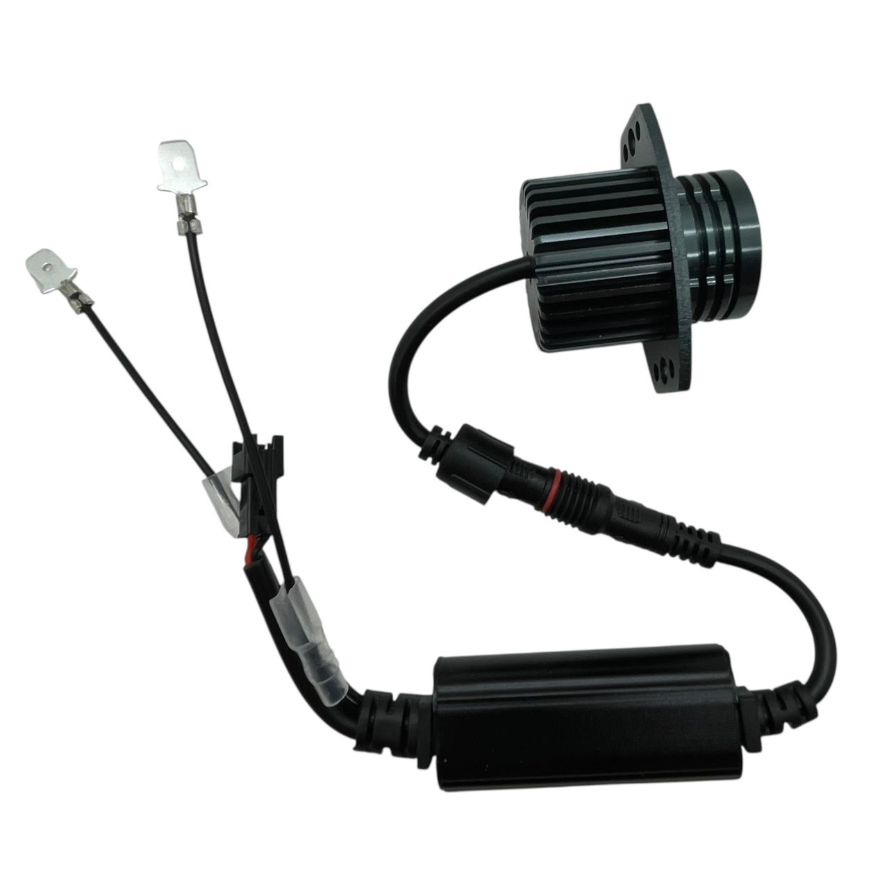 80W Lemon yellow Angel eye LED Bulbs For BMW 3 SERIES E90 E91 2005-08 X5 E70 Halo ring