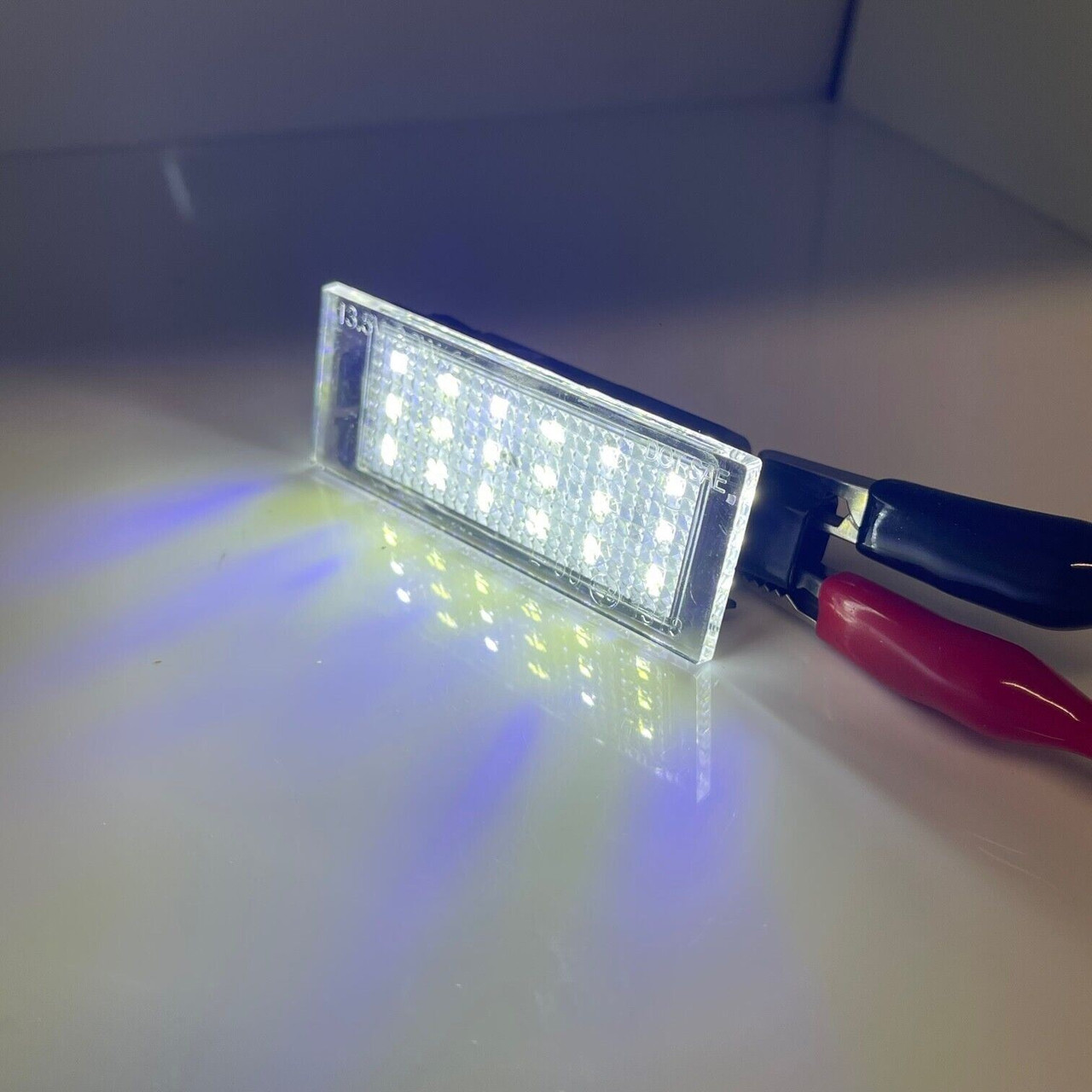 18 SMD LED Number Plate Lights Units – 6000K White | Plug & Play, Error Free | For Renault, Mercedes, Nissan, Vauxhall