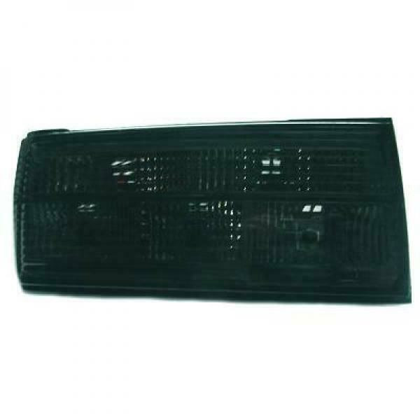 Back Rear Tail Lights Pair Set Black for BMW 3 Series E30 87-90