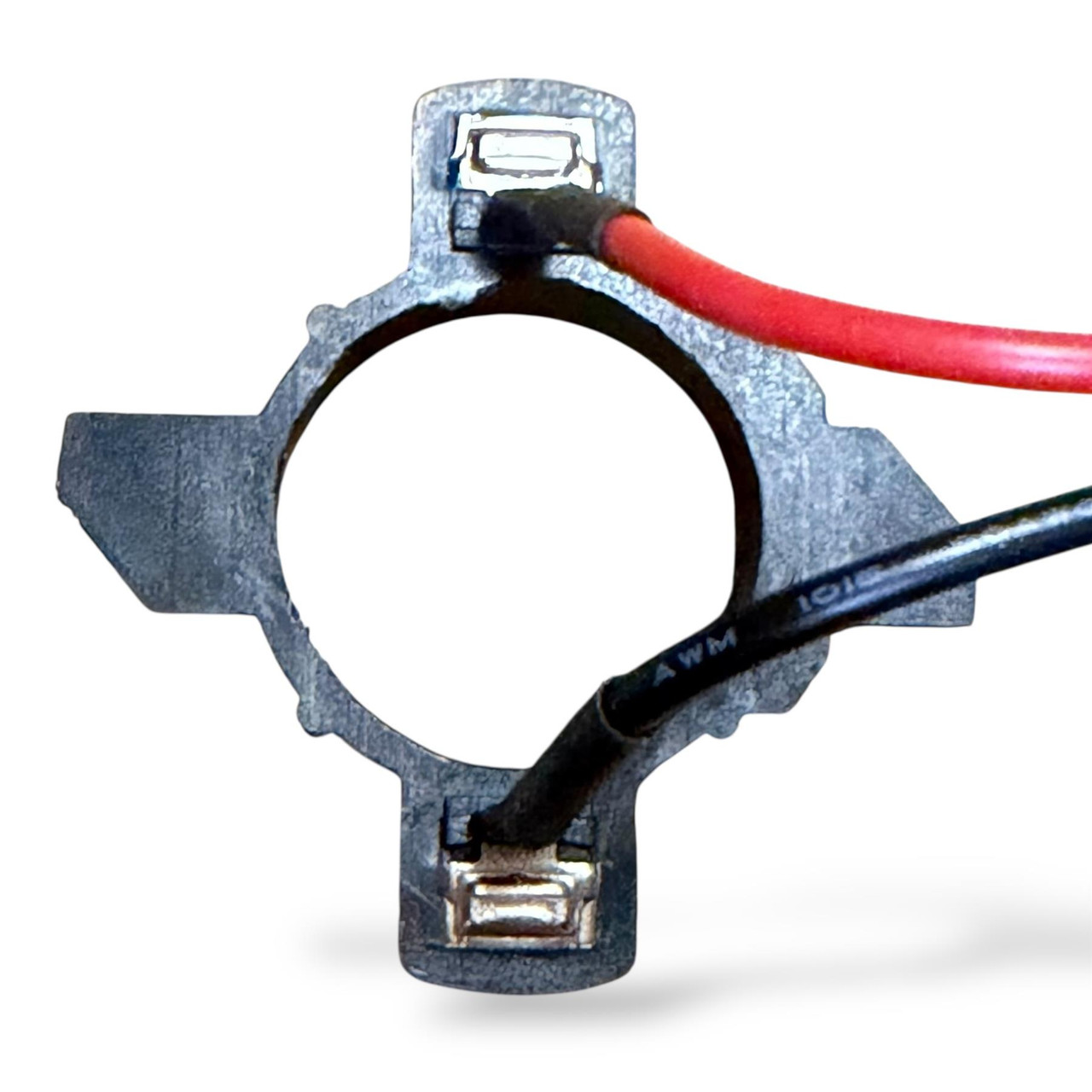 H7 LED Xenon Bulb Holders for VW Caddy 04-10 Touran 03-06 Adapter Kit