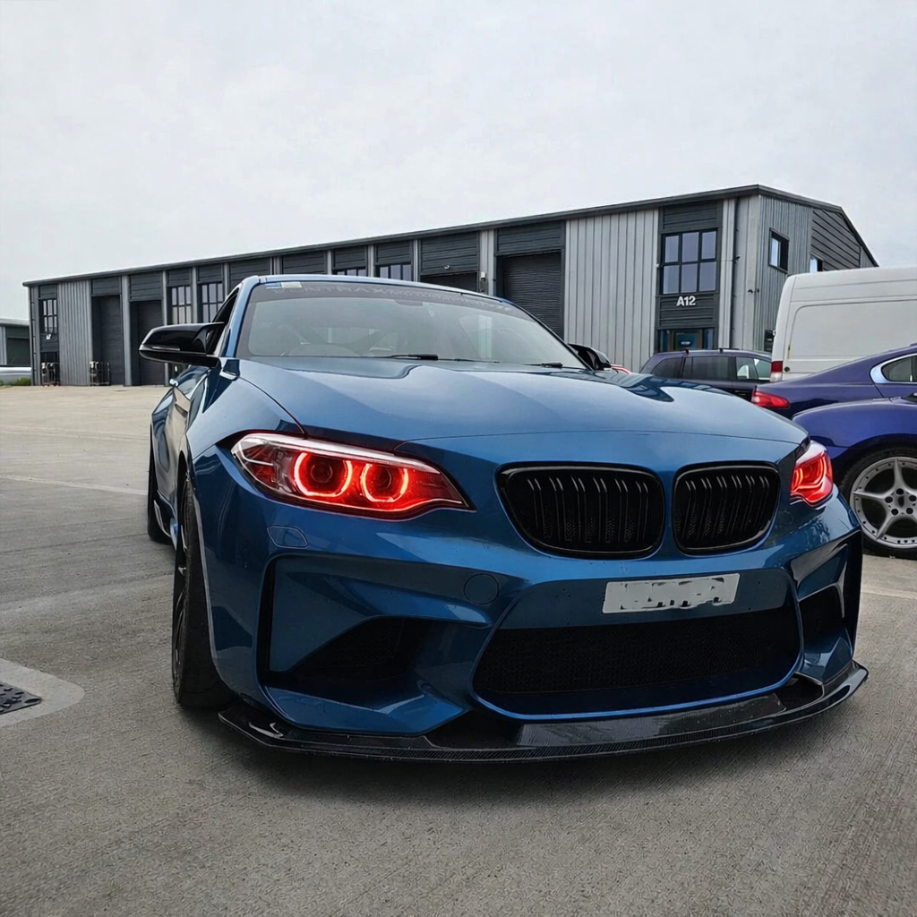 for BMW 2 Series Coupe Cabrio 2014-2021 F22/F23 RED DRL Angel eye PCB SET