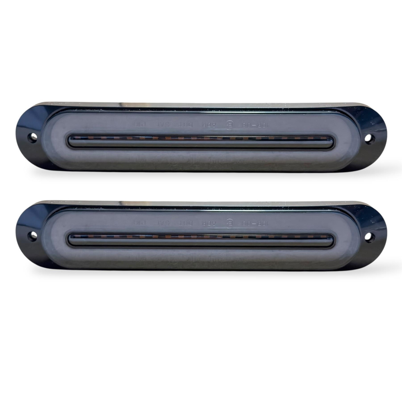 4x LED Amber Strobe Warning Lights Amber Halo 12V 24V Truck Van Recovery Sync