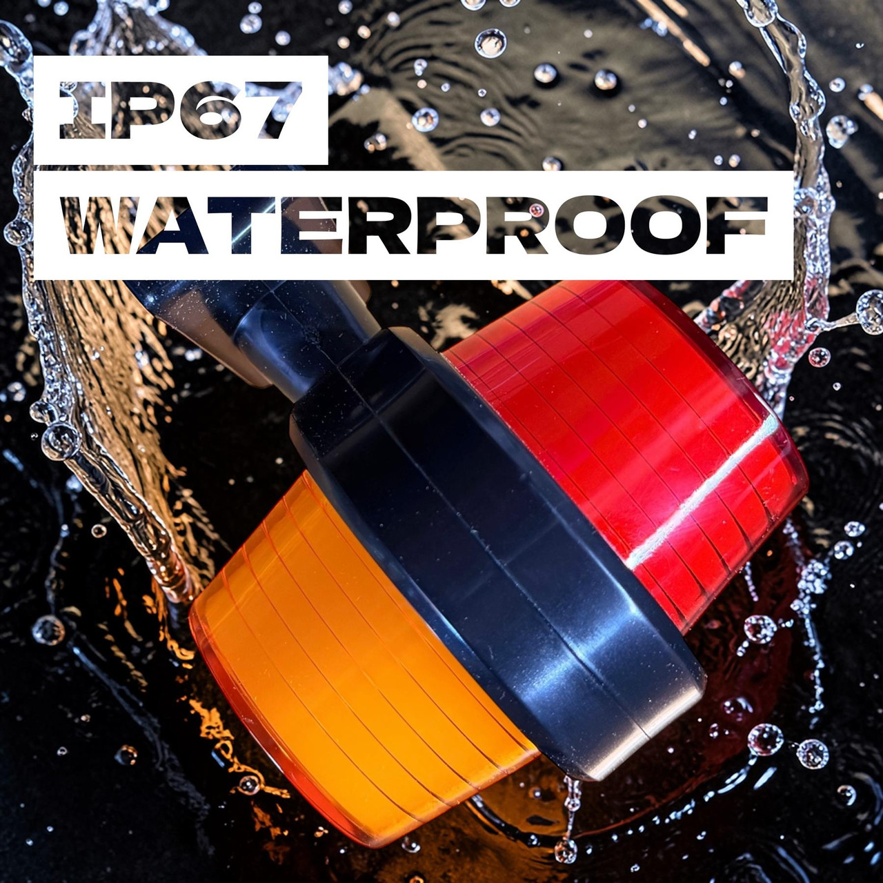 6x LED Side Marker Clearance Lights Amber Red 12V 24V Truck Trailer Van Waterproof