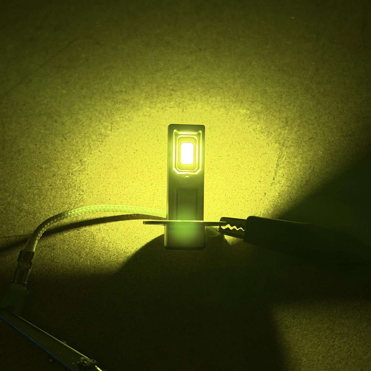 H3 LED Fog Light Bulbs 3000K Yellow 10000LM Canbus Error Free LiteSync