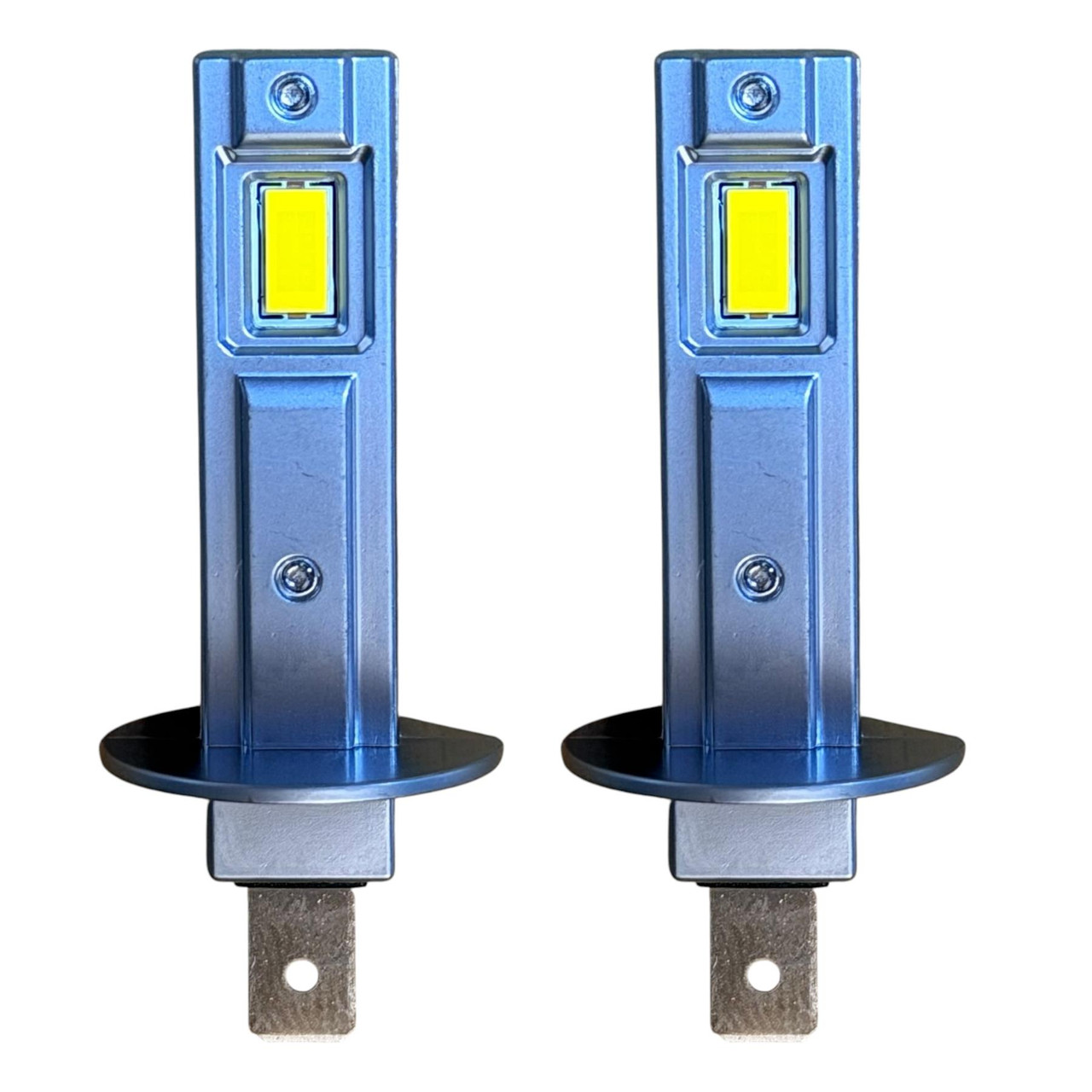 H3 LED Fog Light Bulbs 3000K Yellow 10000LM Canbus Error Free LiteSync