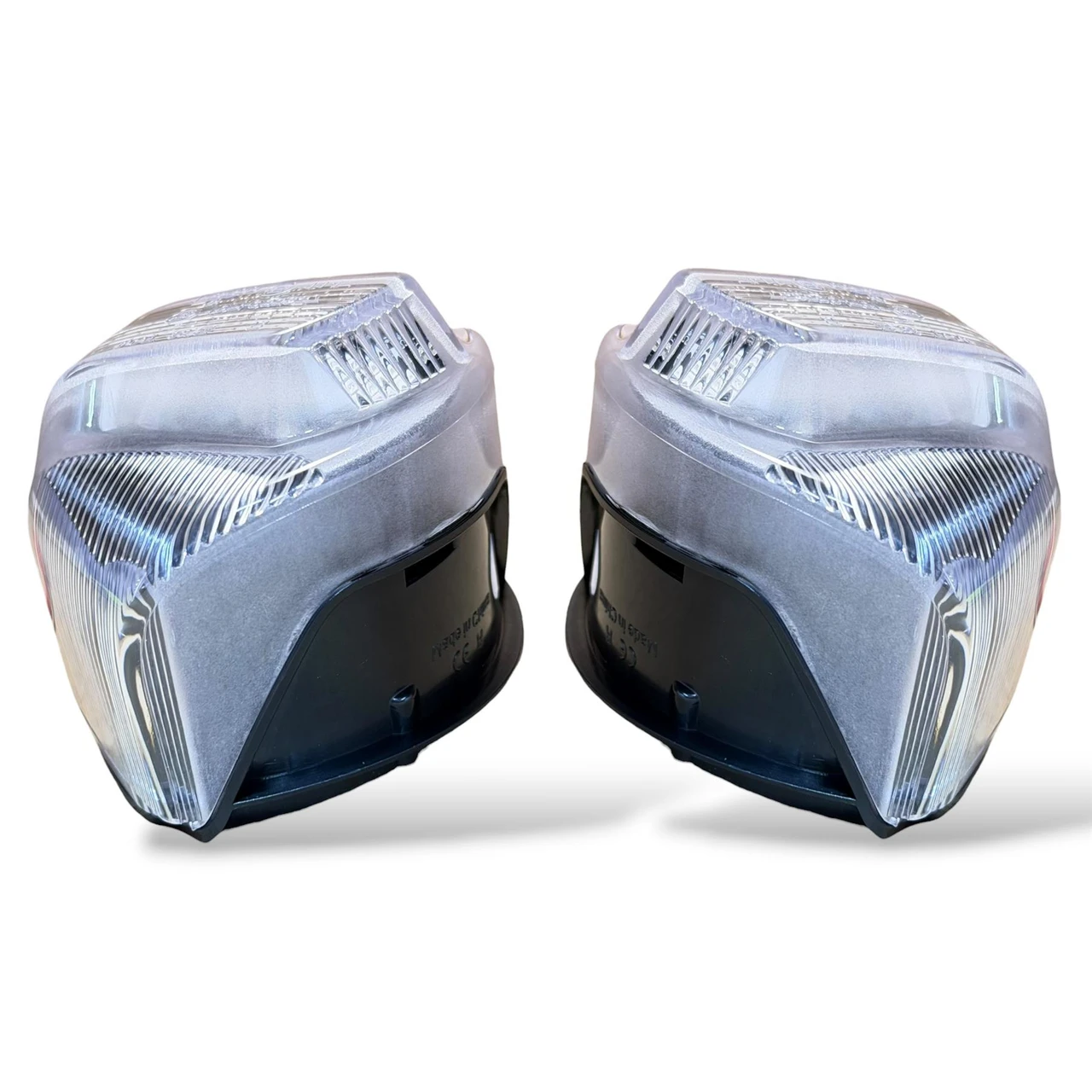 Dynamic LED Mirror Indicators Clear for Ford Transit & Tourneo Custom 2012-2023