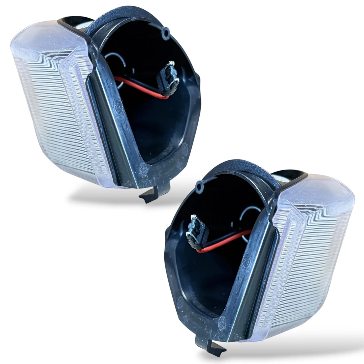 Dynamic LED Mirror Indicators Clear for Ford Transit & Tourneo Custom 2012-2023