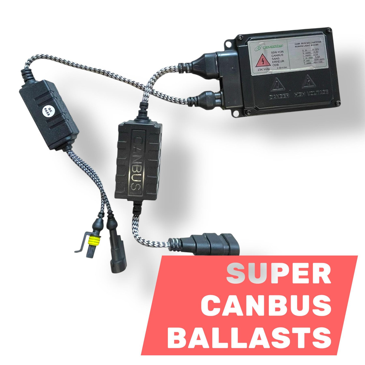H7 Canbus Xenon HID Conversion Kit 35W 12V Slim Ballast 4300K-10000K 1yr Wty