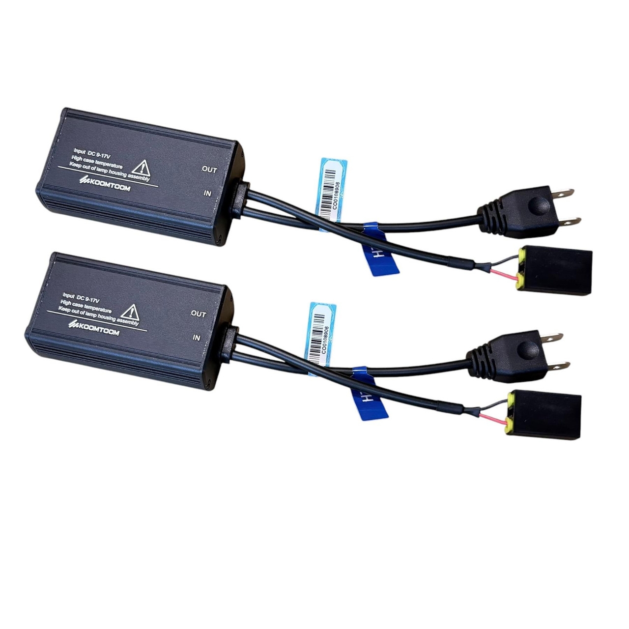 Koomtoom G10 H7 H18 477 super LED headlight Decoders resistors canbus warning cancellers