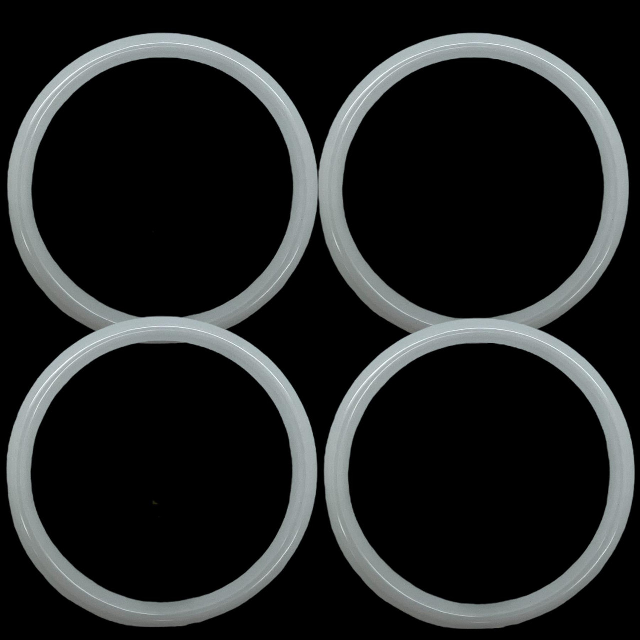 Switchback Halo Ring Cotton Light SMD LED Angel Eyes DRL For BMW E46 2dr Facelift 03-06