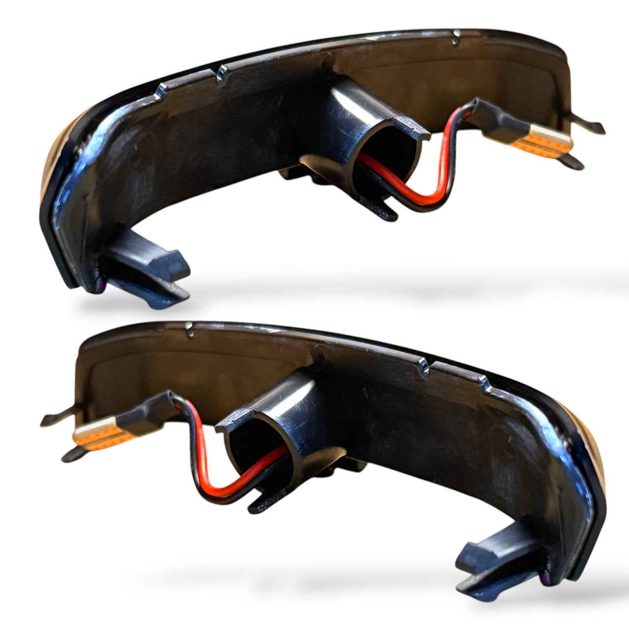 Dynamic LED Mirror Indicators Smoke For Ford Transit Custom MK2 2023+ Pair