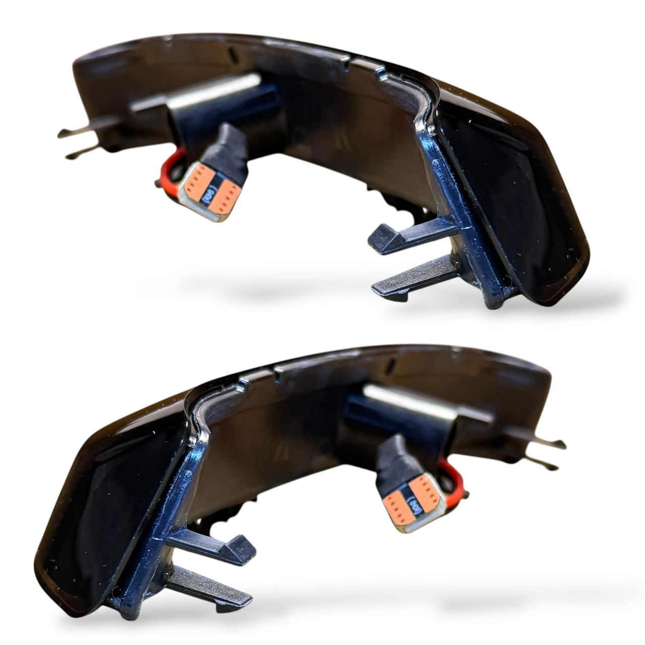 Dynamic LED Mirror Indicators Smoke For Ford Transit Custom MK2 2023+ Pair