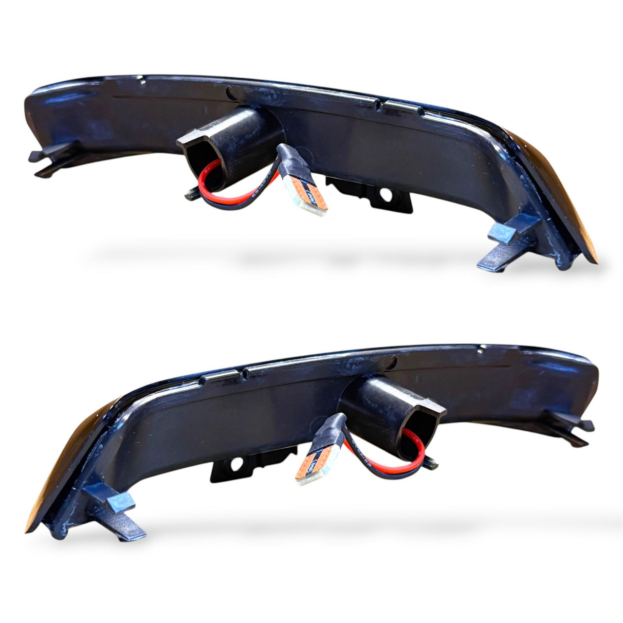 Dynamic LED Mirror Indicators Smoke For VW Transporter T7 2024- Pair