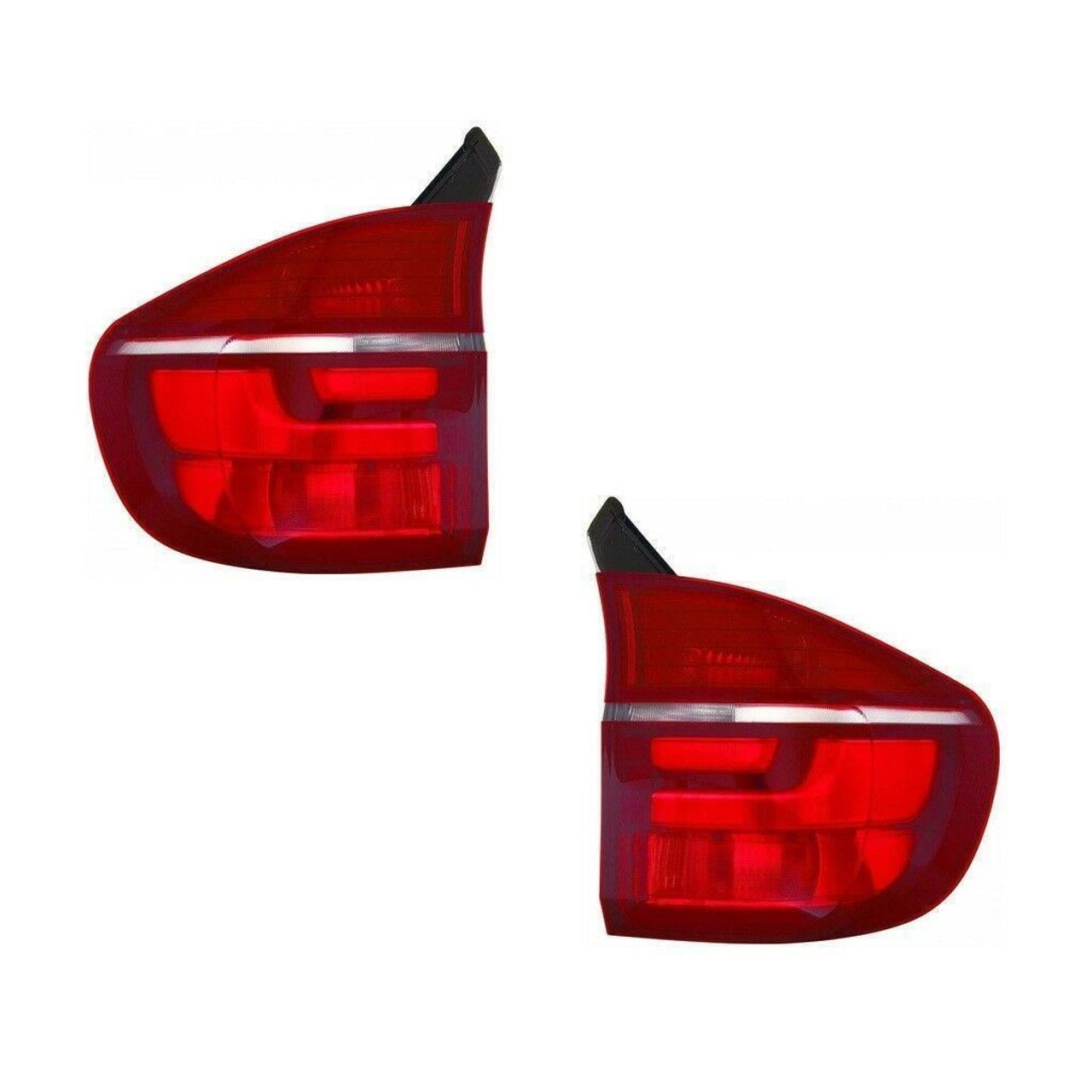 For BMW X5 E70 8/2010-2013 Led Outer Wing Rear Tail Lights Lamps Pair OS NS