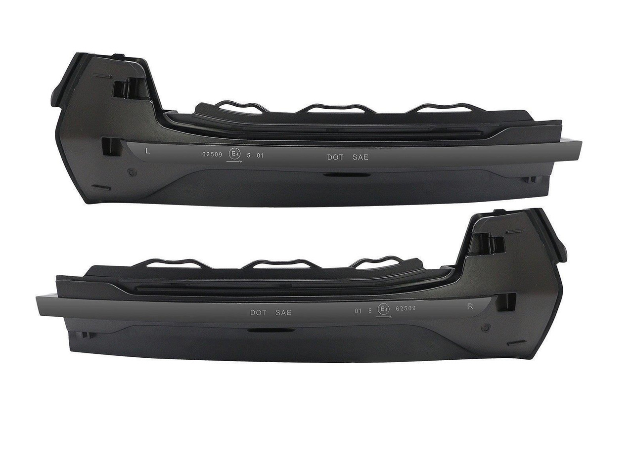 Dynamic LED Dynamic Side Mirror indicator Lights Smoked For Audi A3 8V 2013-21