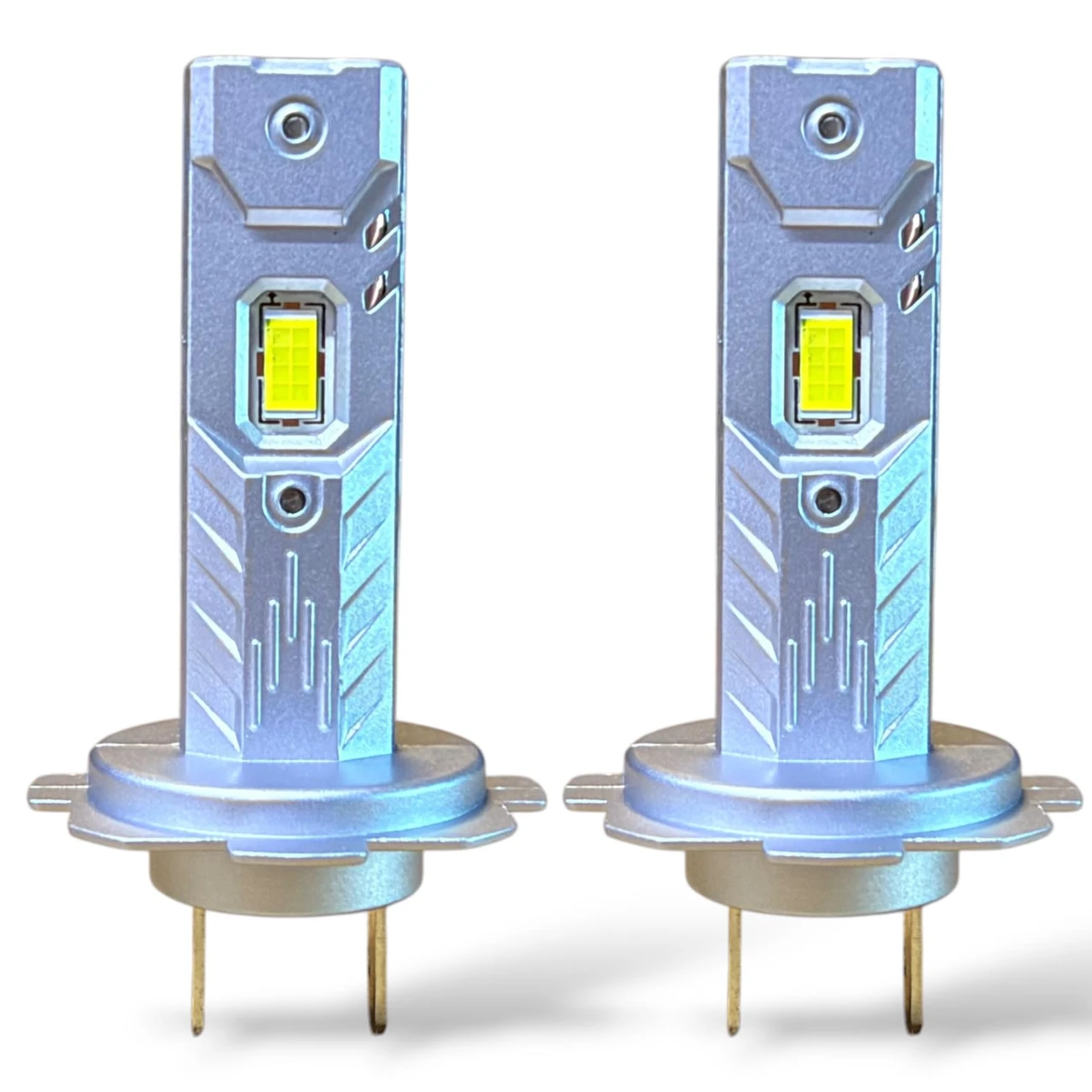 LiteSync H7 COB LED Headlight Foglight Bulbs 6000K 10000LM 1:1 Fanless Pair