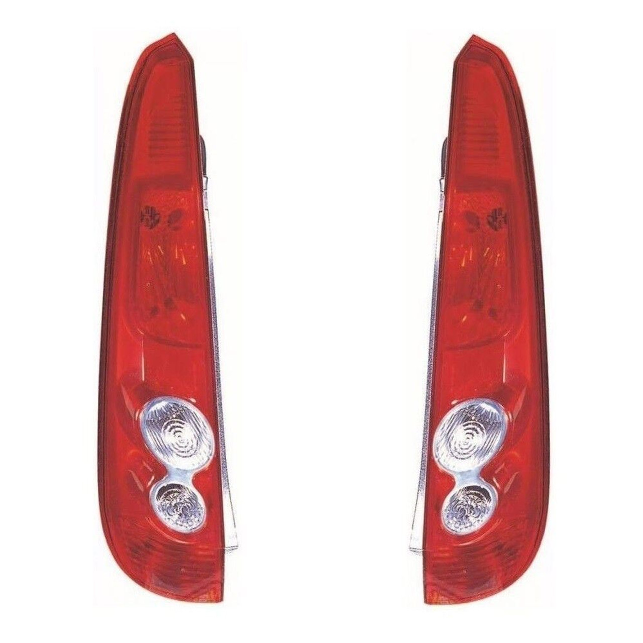 For Ford Fiesta Mk6 5 Door Hatchback 10/2005-2009 Rear Lamp Non Led Pair OS NS