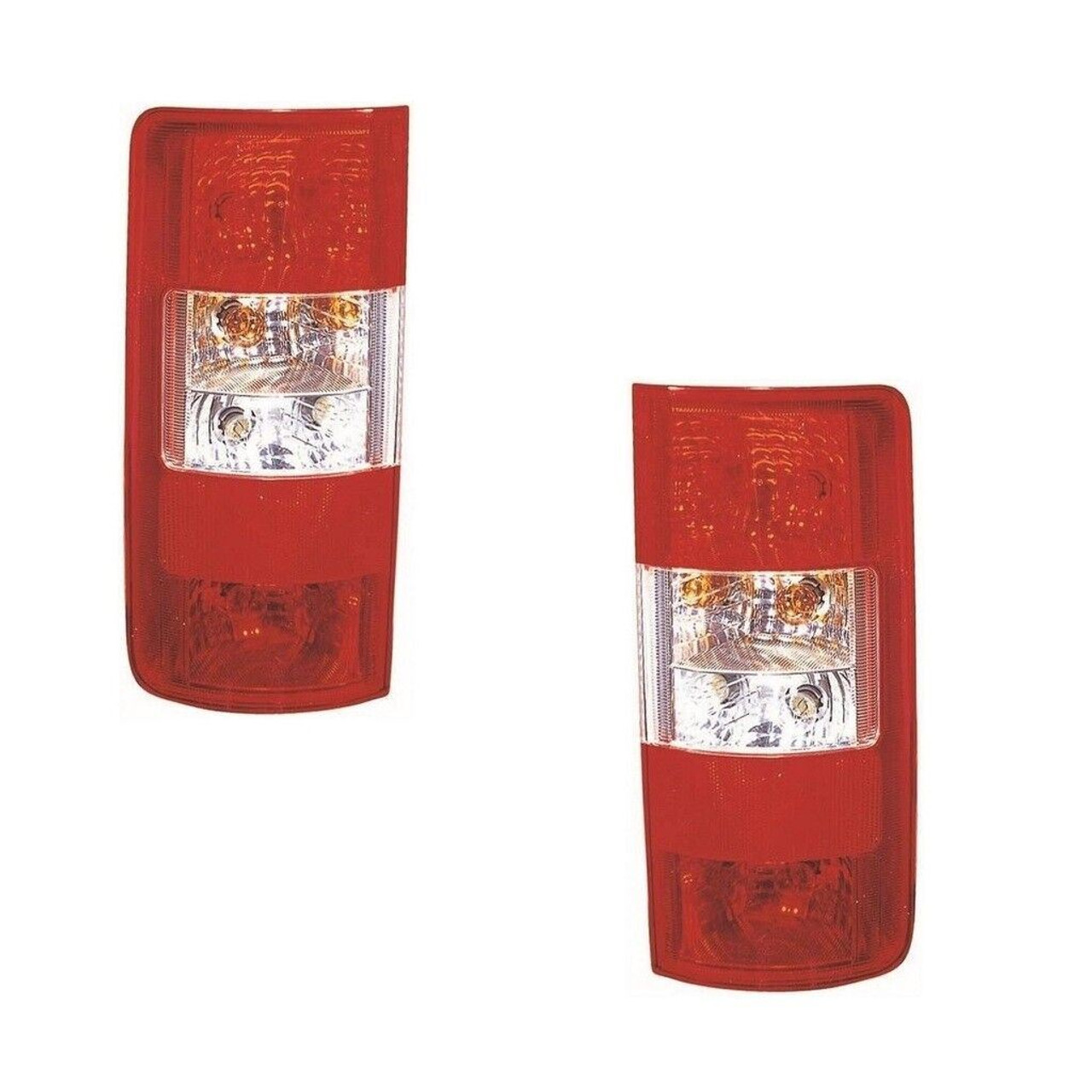 For Ford Transit Connect Mk1 Van 2002-9/2009 Rear Tail Lamps Lights Pair OS NS
