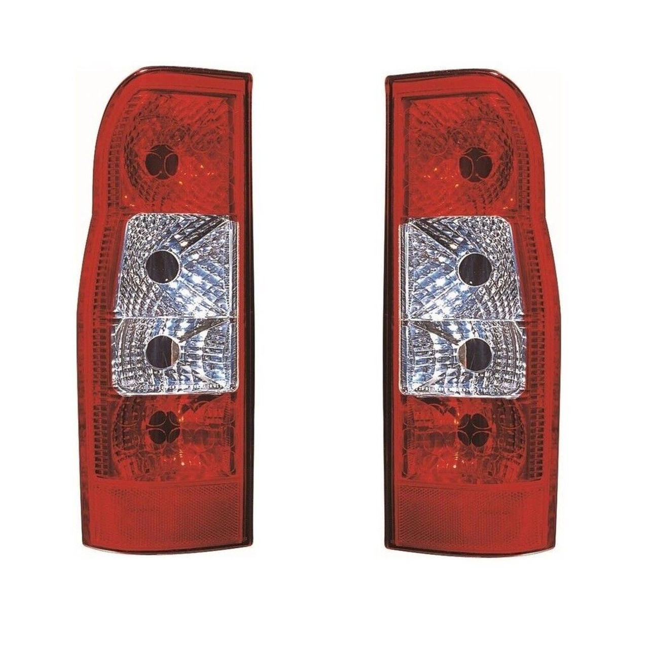 For Ford Transit Mk7 Van 7/2006-9/2014 Rear Tail Lights Lamps 1 Pair O/S &amp; N/S