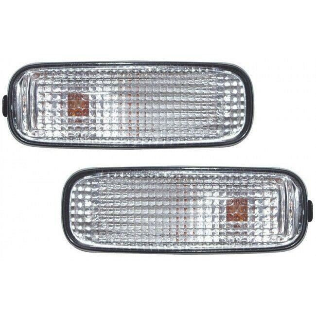 For Honda Civic Hatch 3 And 5 Door 96-00 Clear Side Repeaters Blinkers