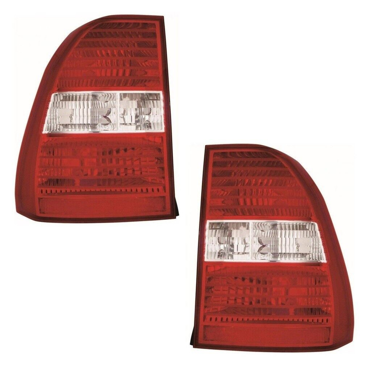 For Kia Sportage Mk1 ATV / SUV 2005-2008 Rear Tail Lights Lamps Pair OS NS