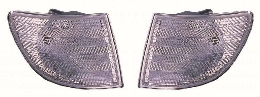 For Mercedes Benz V Class W638 Van 1996-2003 Clear Front Indicators Pair OS NS