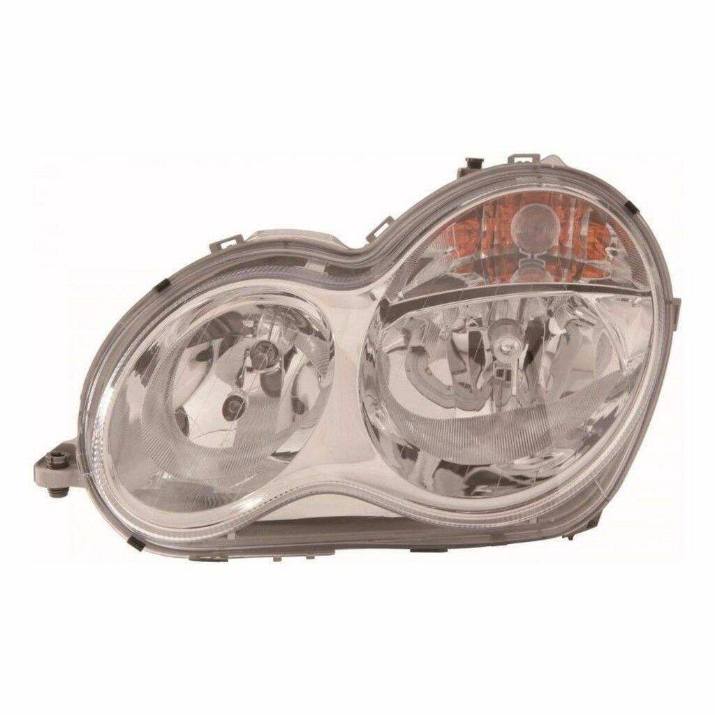 For Mercedes C Class W203 6/2002-2007 Headlight Headlamp Uk Passenger Side N/S