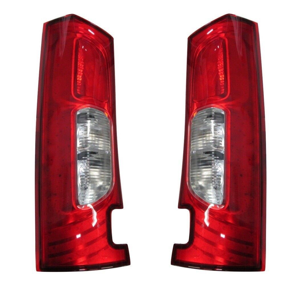 For Mercedes Citan W415 Van 2012-On 2 Door Rear Tail Lights Lamps Pair OS NS
