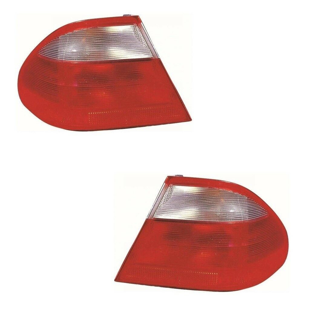 For Mercedes CLK A208 Cabriolet 1997-6/2003 Outer Wing Rear Lights Pair OS NS