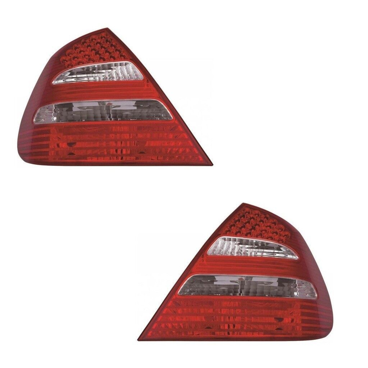 For Mercedes E Class W211 Saloon 2002-6/2006 Led Rear Lights Lamps Pair OS NS