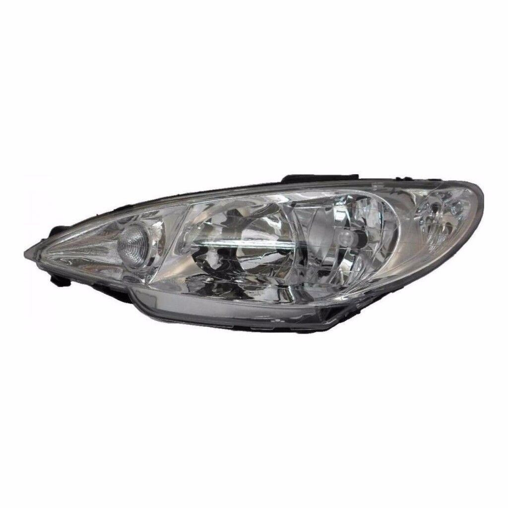For Peugeot 206 &amp; 206Cc 98-09 Headlight High Line Twin Left Uk Passenger Side
