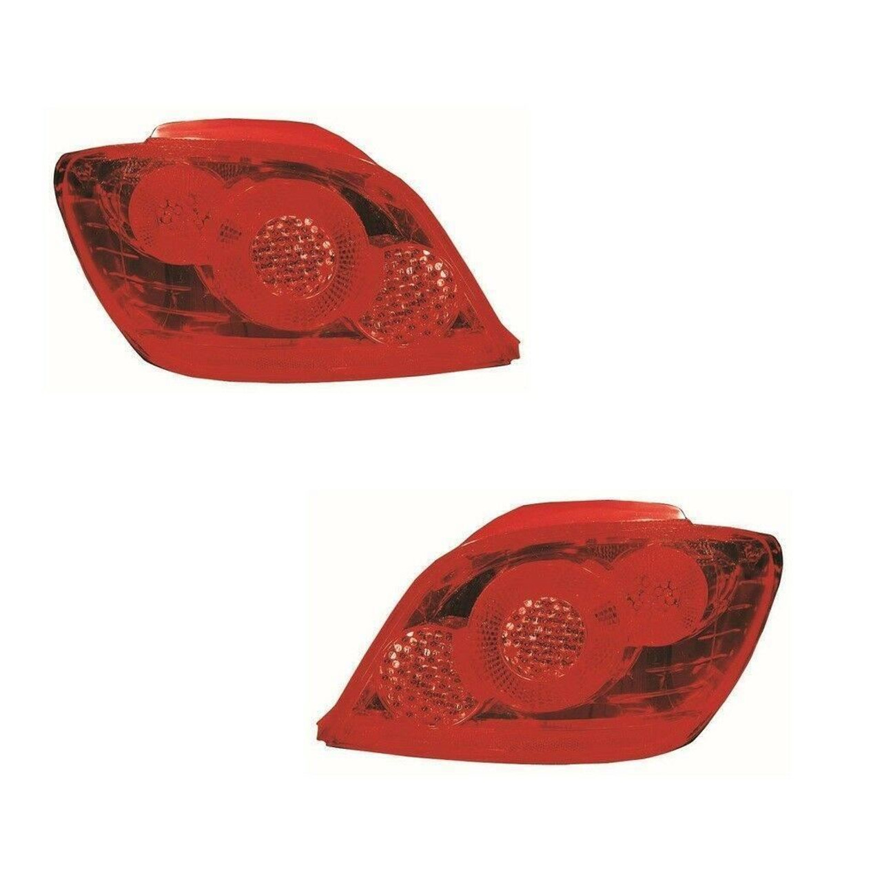 For Peugeot 307 Hatchback 7/2005-2008 OEM Rear Tail Lights Lamps Pair OS NS