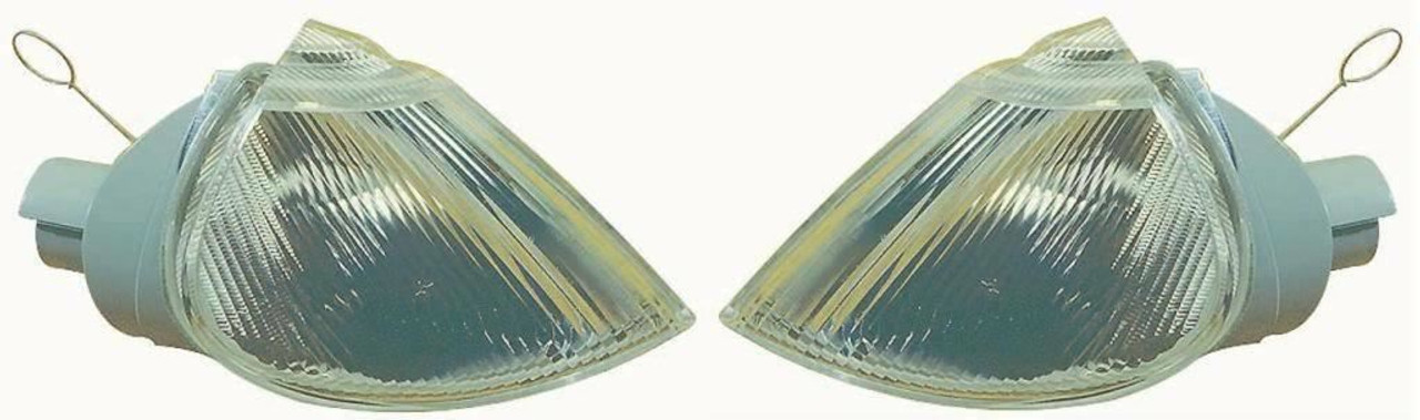 For Renault Laguna Mk1 1994-1998 Clear Front Indicator Lights 1 Pair O/S &amp; N/S