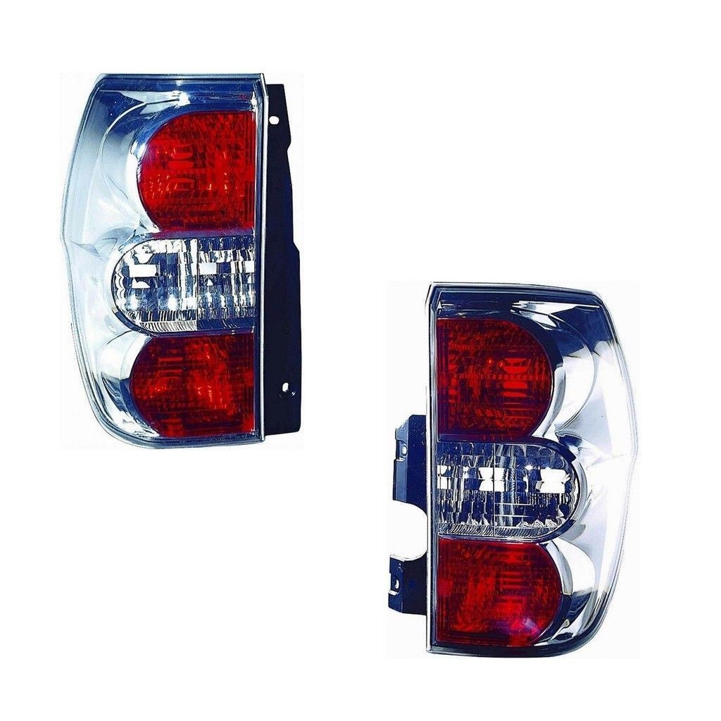 For Suzuki Grand Vitara 3 Door 10/2005-2014 Rear Tail Lights Lamps Pair OS NS