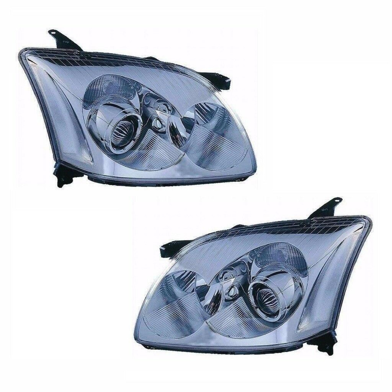 For Toyota Avensis Mk2 Excluding Verso 2003-2006 Headlights Pair O/S &amp; N/S