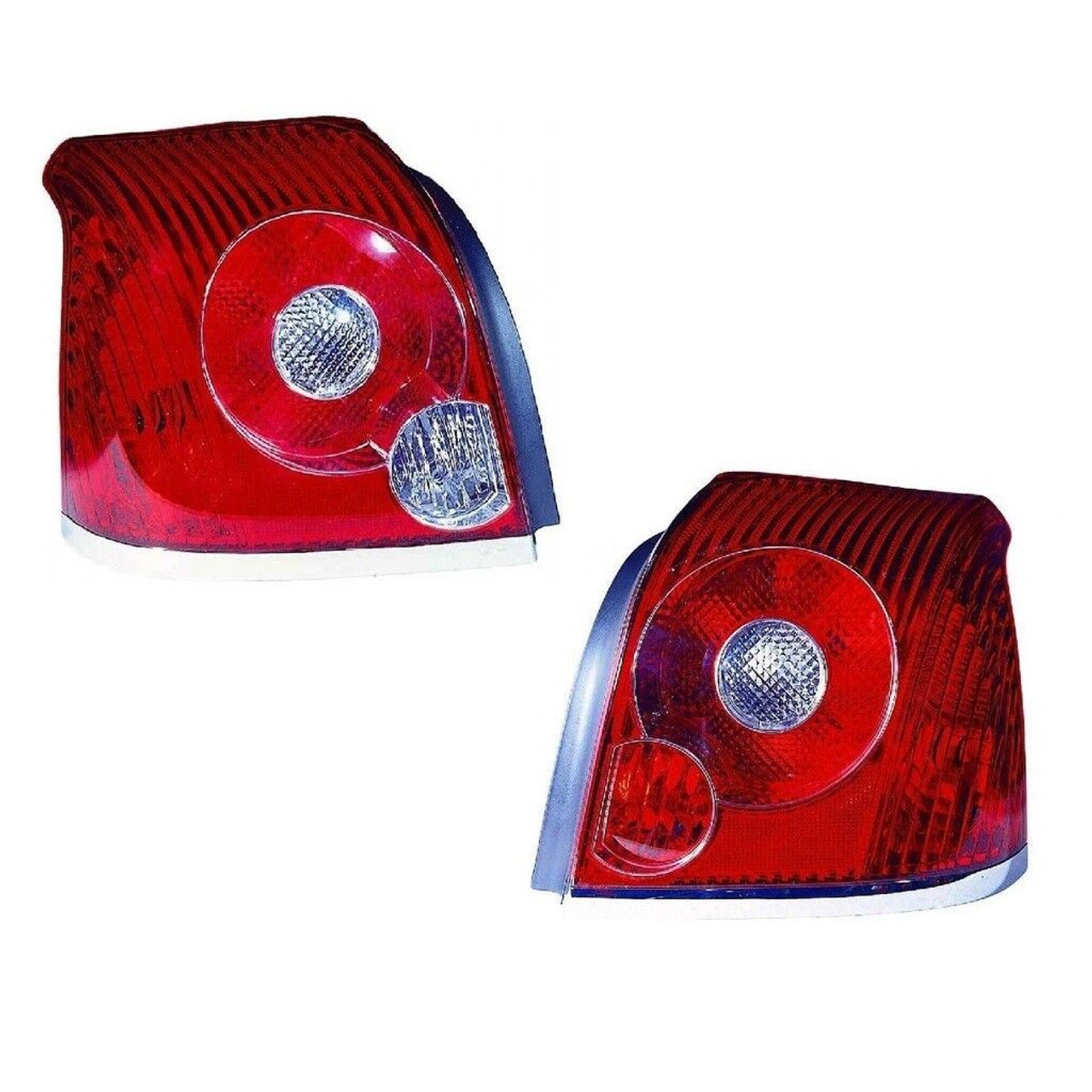 For Toyota Avensis Mk2 Saloon 4/2006-6/2009 Rear Tail Lights Lamps Pair OS NS