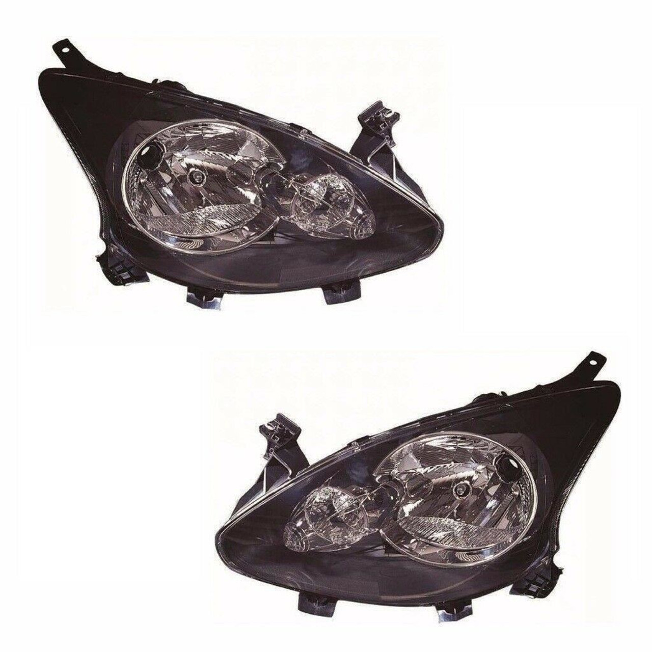 For Toyota Aygo 2005 Headlights Headlamps Lighting 1 Pair O/S &amp; N/S